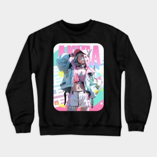 AKIBA DRIP - 🩵🟡💜「 ✦ PASTEL FASHION✦ 」🩵🟡💜 ANIME MANGA NEXT LVL ARTSTYLE Crewneck Sweatshirt